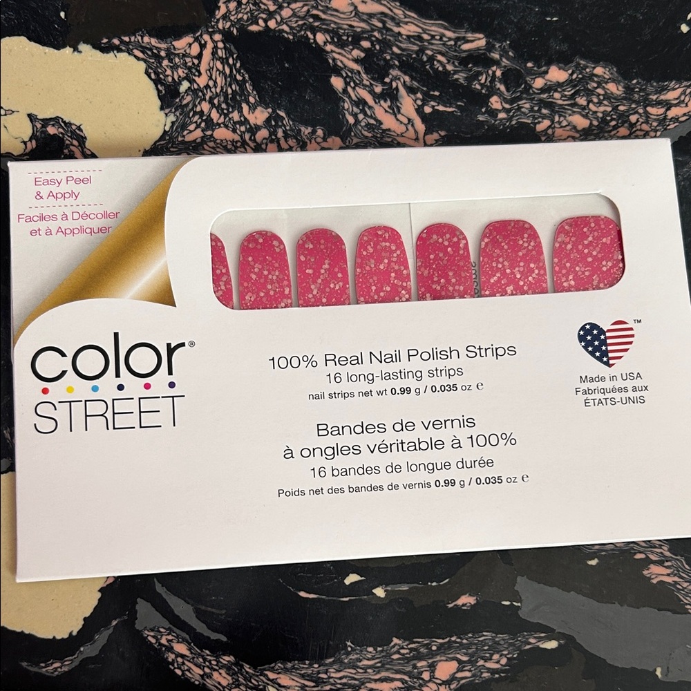 Color Street Pink and Silver Glitter Nail Strips- LA Dreams
BUNDLE AND SAVE!!!